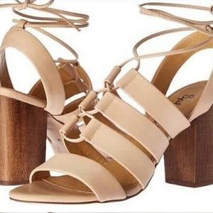 Splendid Brayden Leather Heeled
Sandals Color Sand Women's 8.5